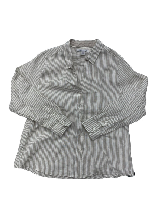 Top Ls By Tommy Bahama In Striped Pattern, Size:L