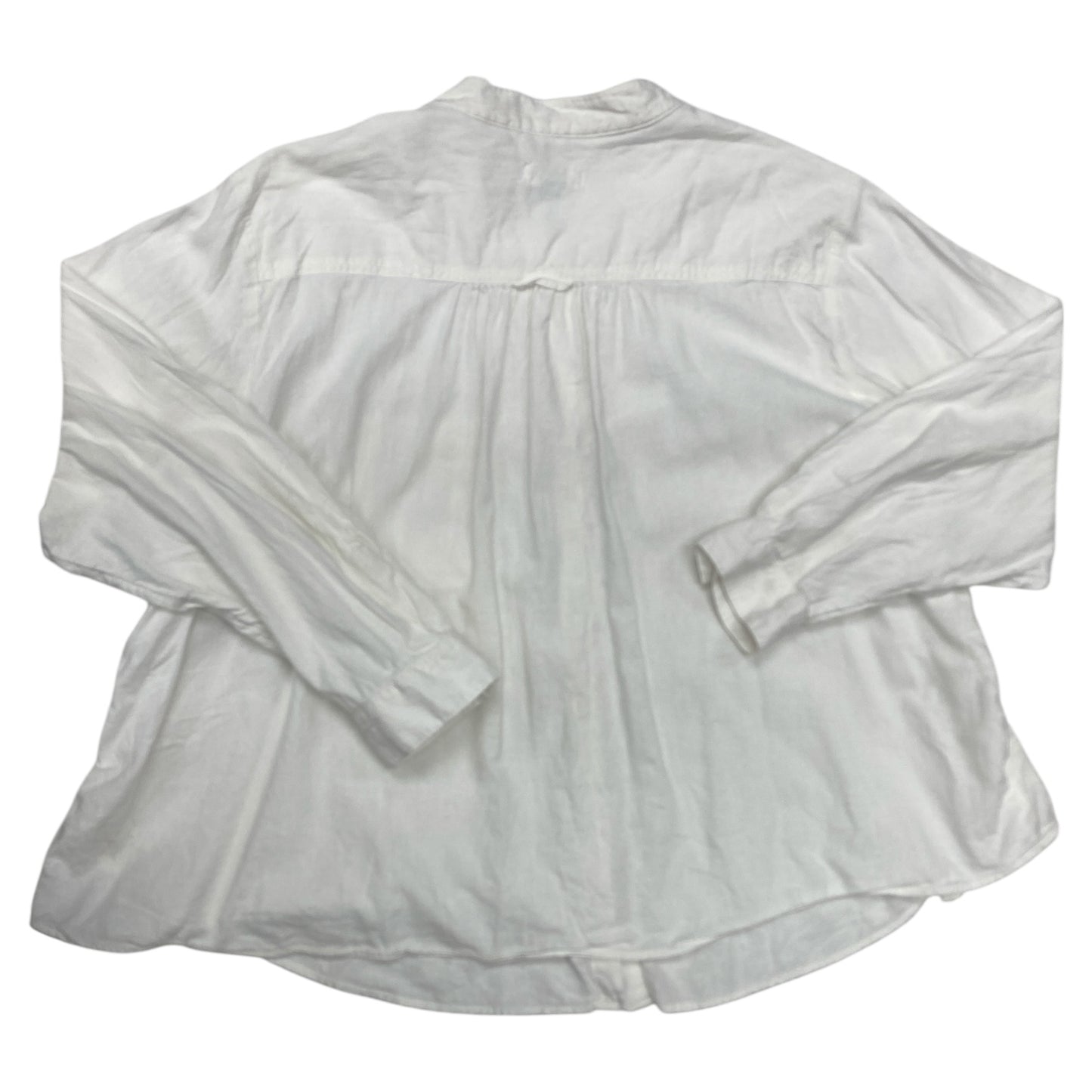 Top Ls By Pilcro In White, Size:2X