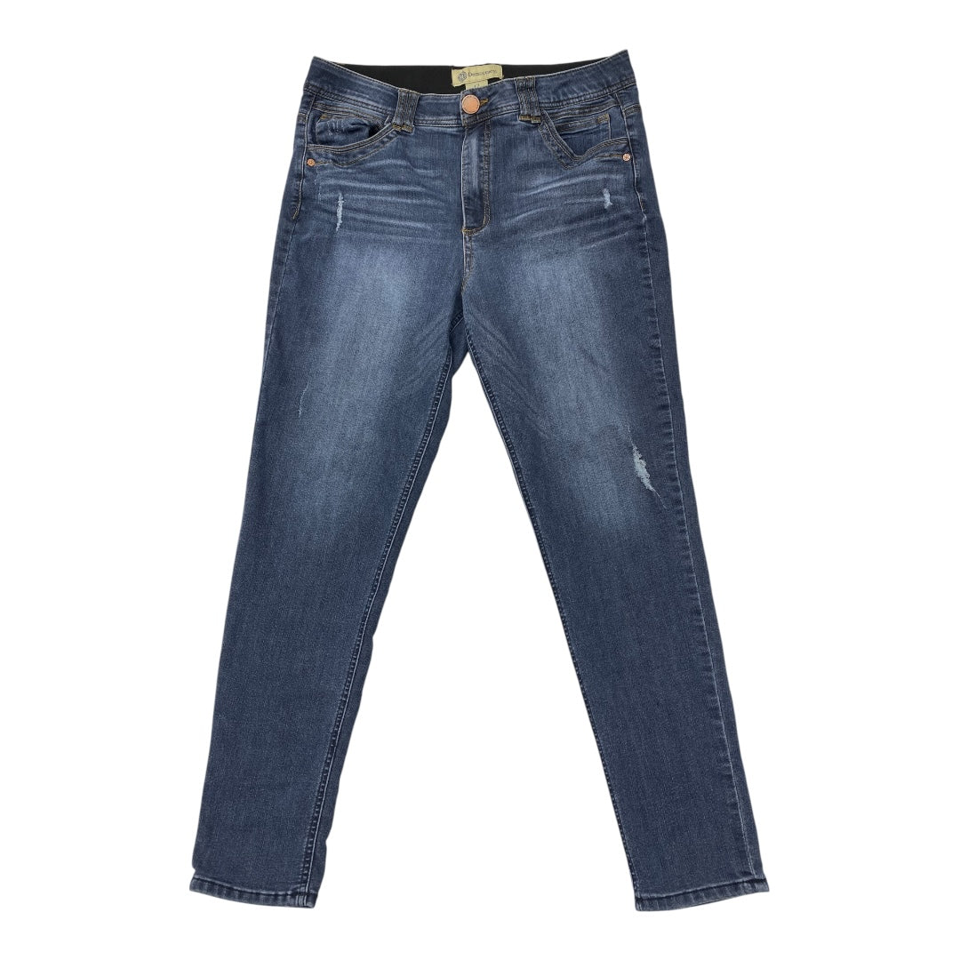 Jeans Boot Cut By Democracy In Blue Denim, Size:12