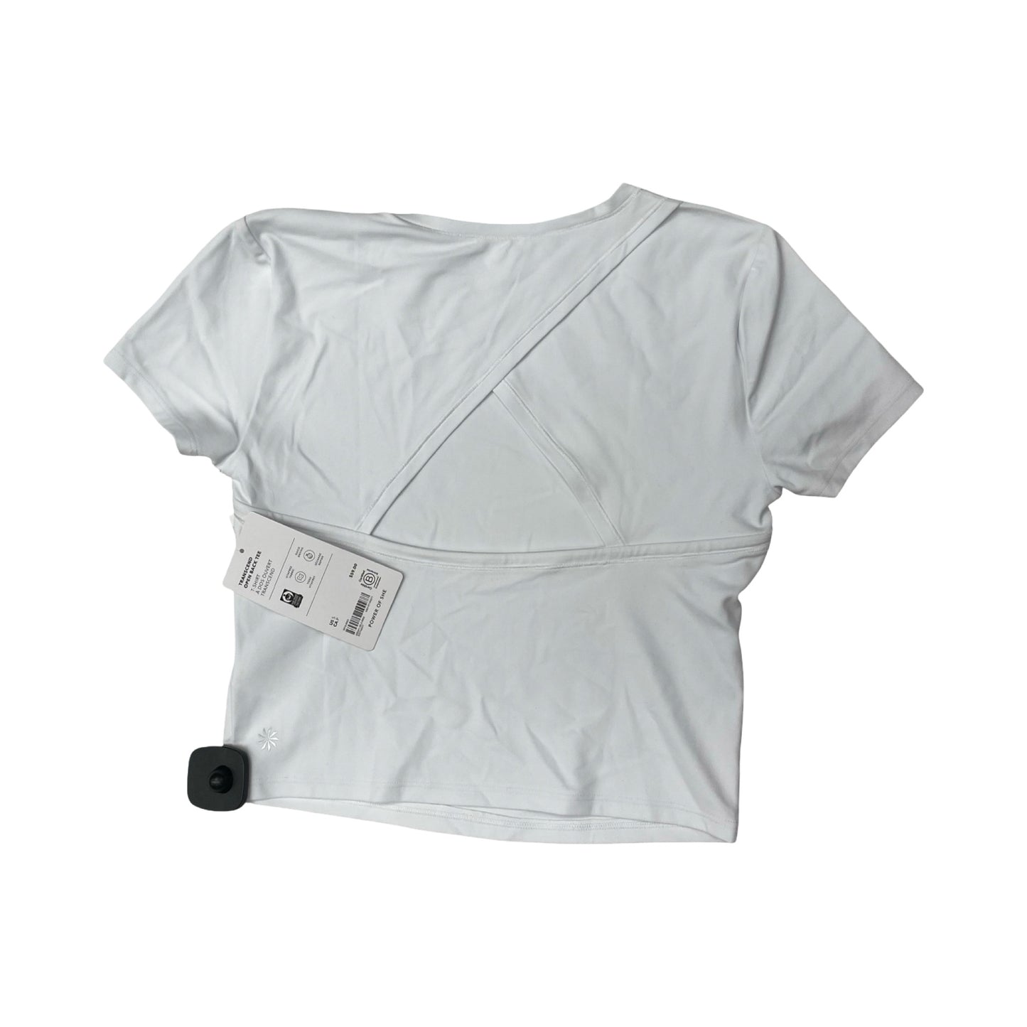 Athletic Top Ss By Athleta In White, Size:S