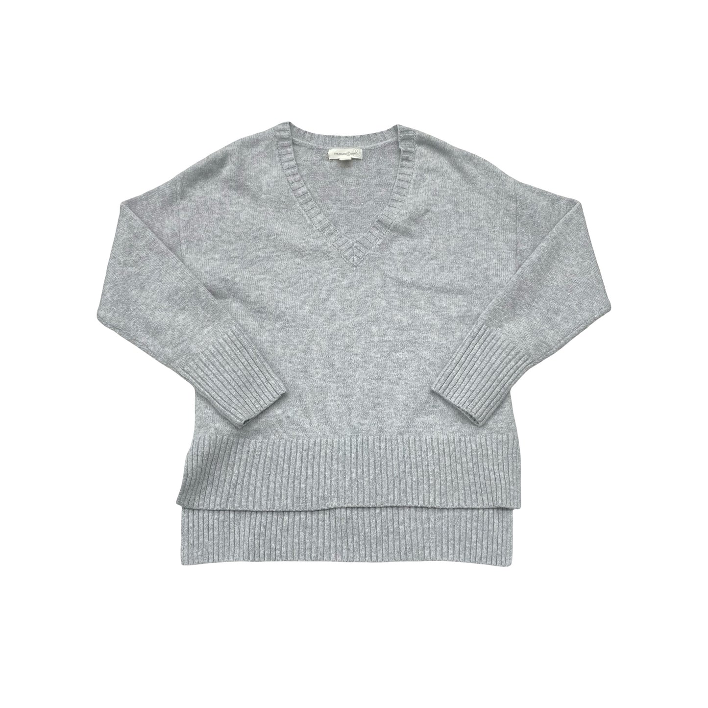 Sweater By Treasure And Bond In Grey, Size:S
