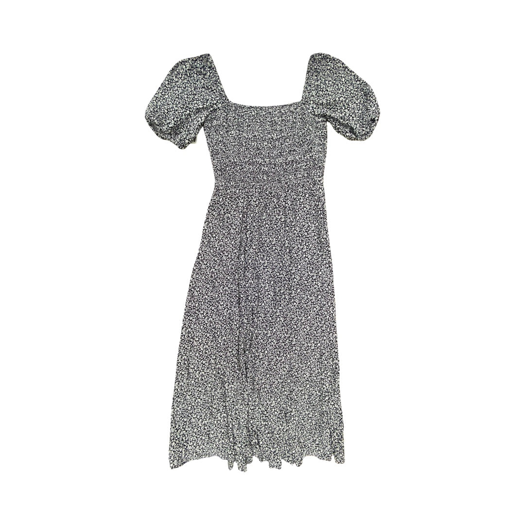 Dress Casual Maxi By Madewell In Black & White, Size:4