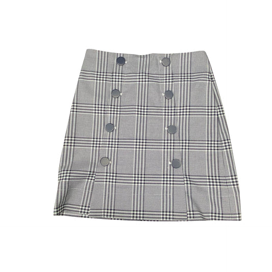 Skirt Mini & Short By Loft In Plaid Pattern, Size:0