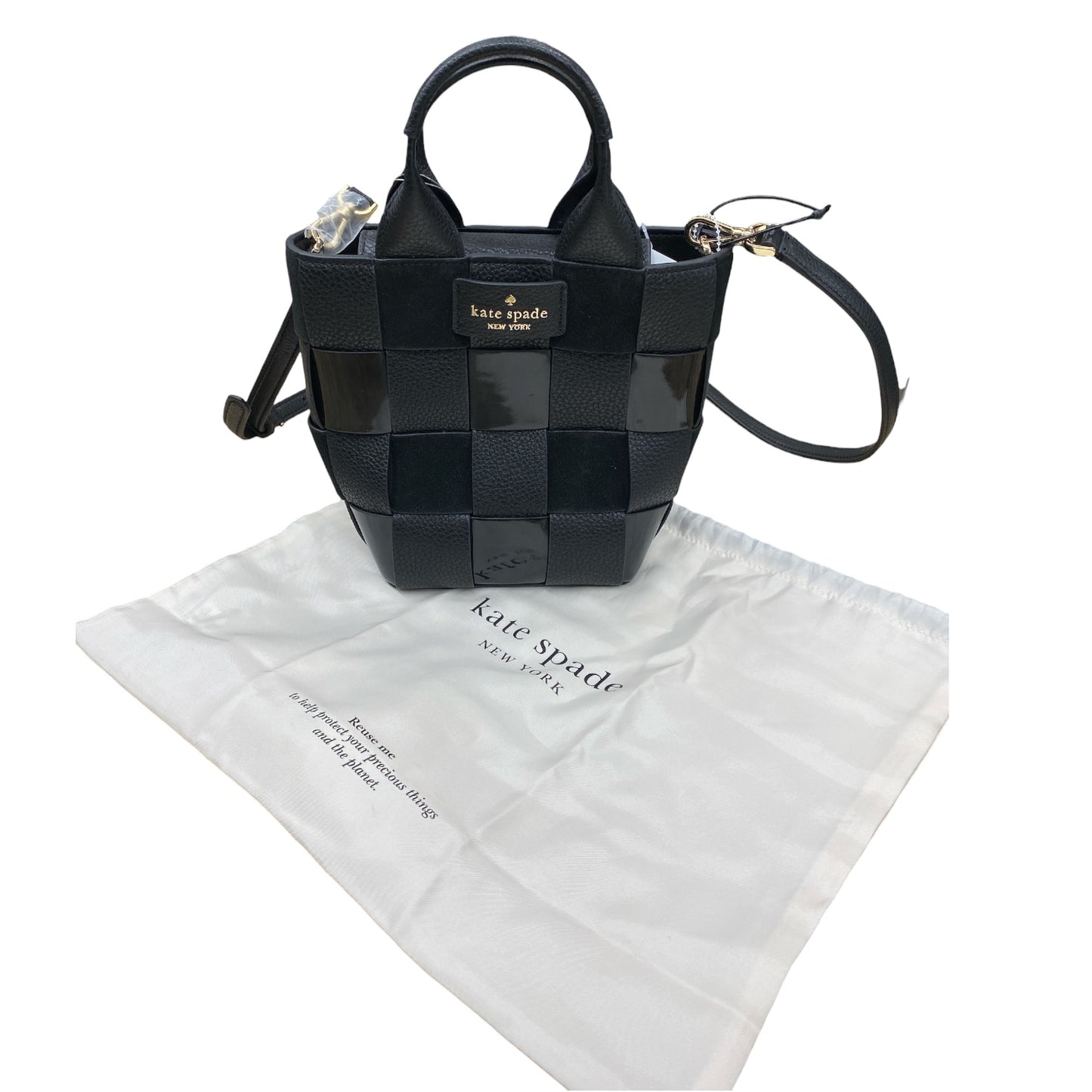 Handbag Designer By Kate Spade In Black, Size:Small