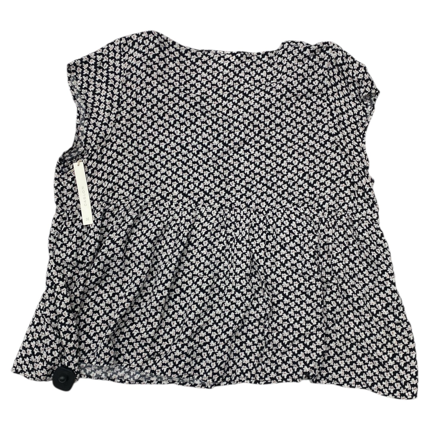 Top Ss By Caslon In Floral Print, Size:3X