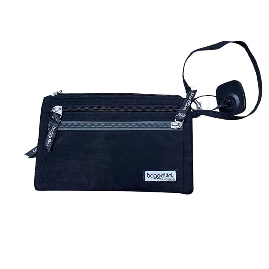 Wristlet By Baggallini In Black, Size:Medium