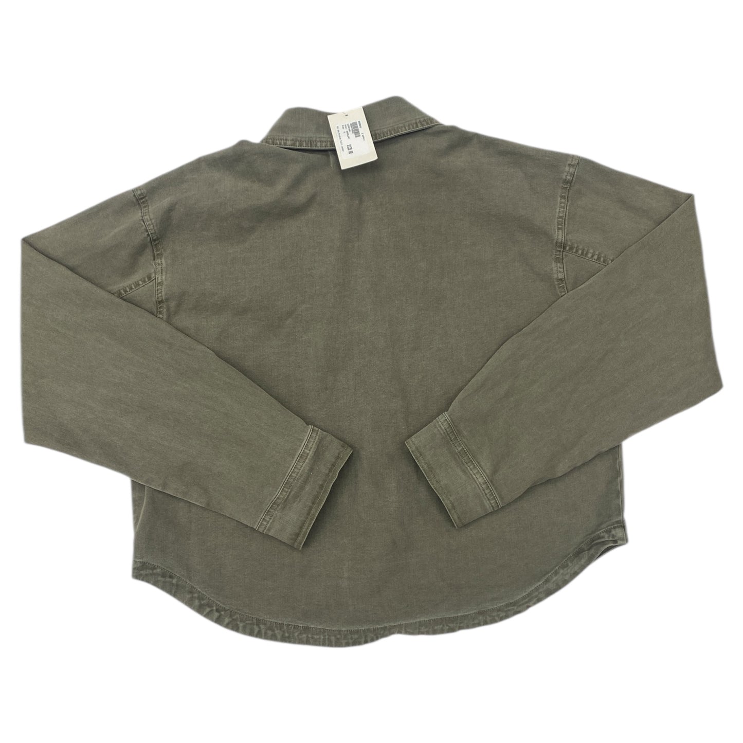 Blazer By Z Supply In Green Denim, Size:Xl