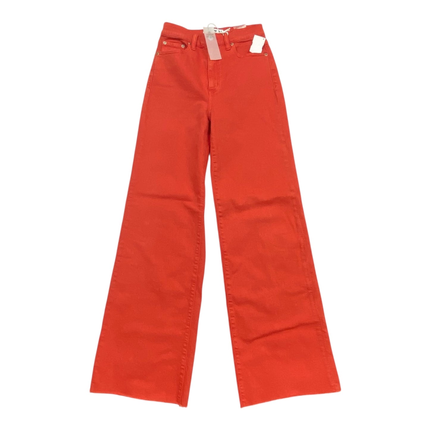 Jeans Wide Leg By Daze In Red, Size:0