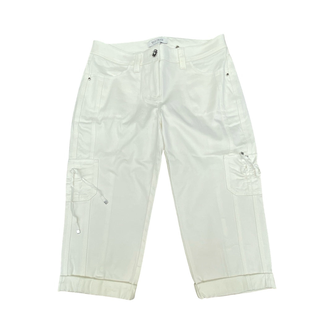 Pants Cropped By White House Black Market In White, Size:0