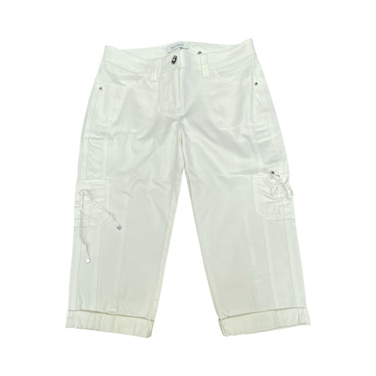 Pants Cropped By White House Black Market In White, Size:0