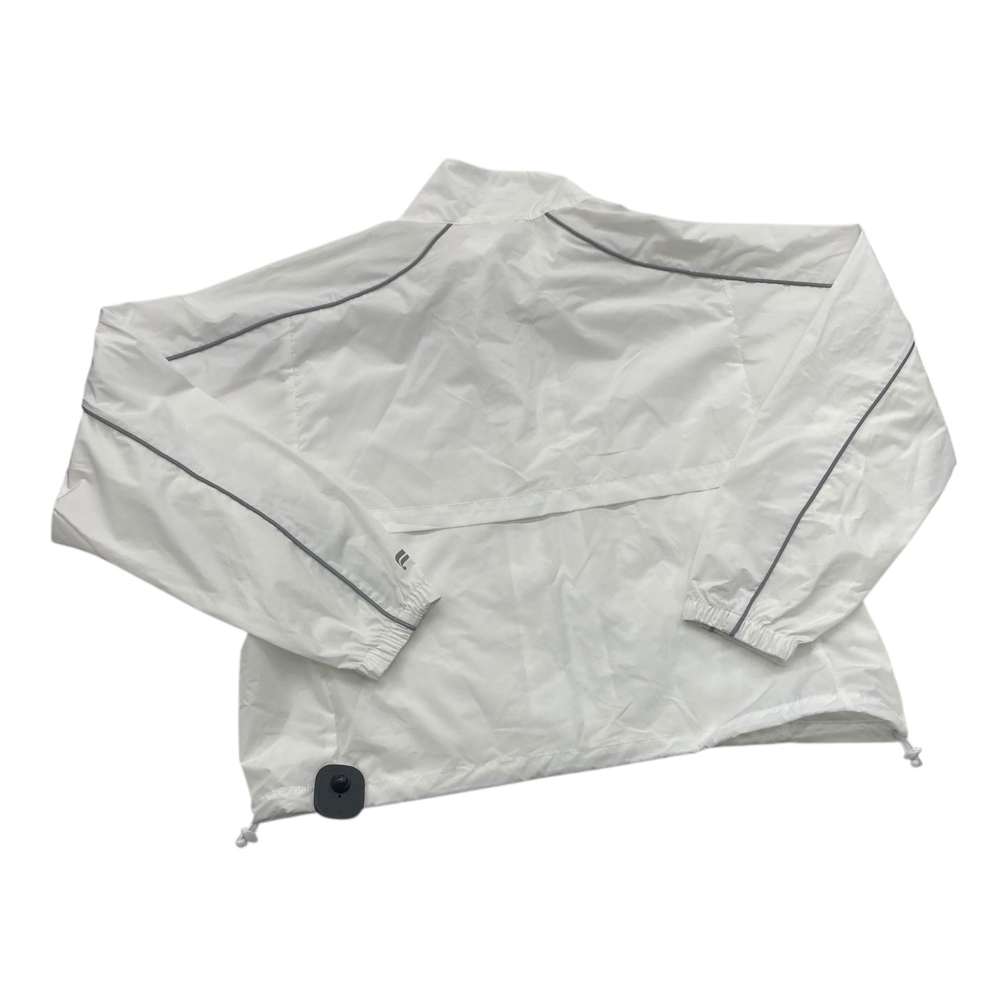 Jacket Windbreaker By Fabletics In White, Size:M