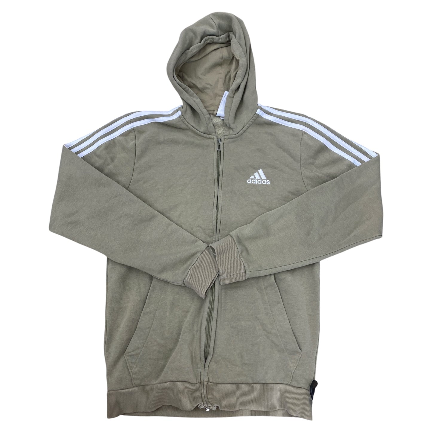 Athletic Jacket By Adidas In Green, Size:S