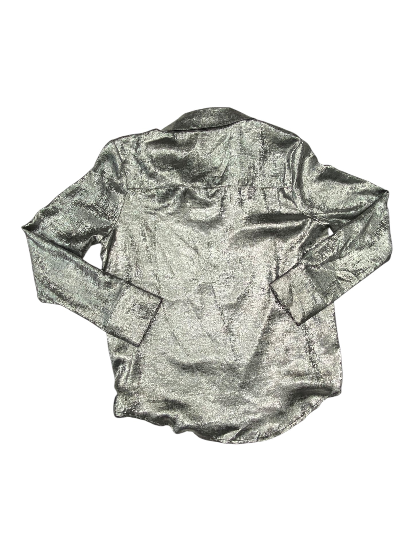 Top Ls By Evereve In Silver, Size:S