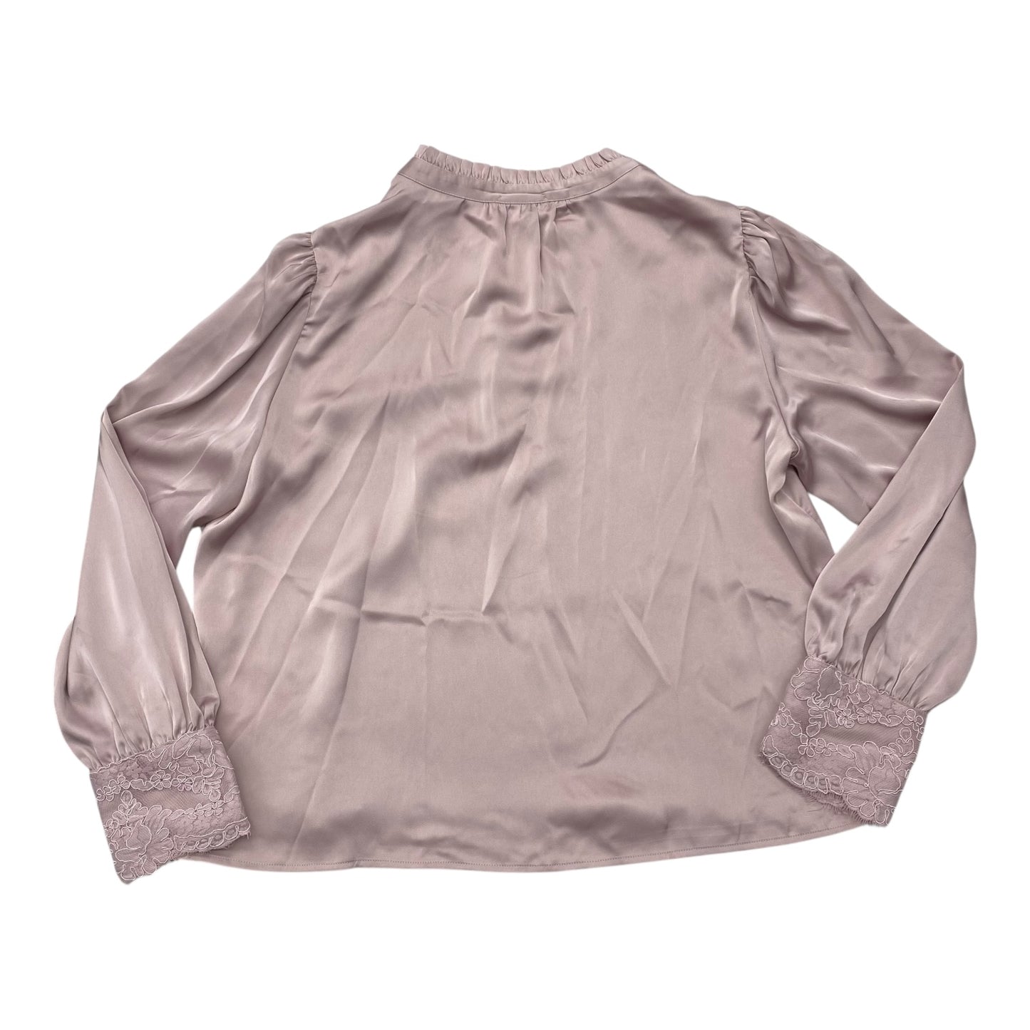 Top Ls By Evereve In Mauve, Size:L