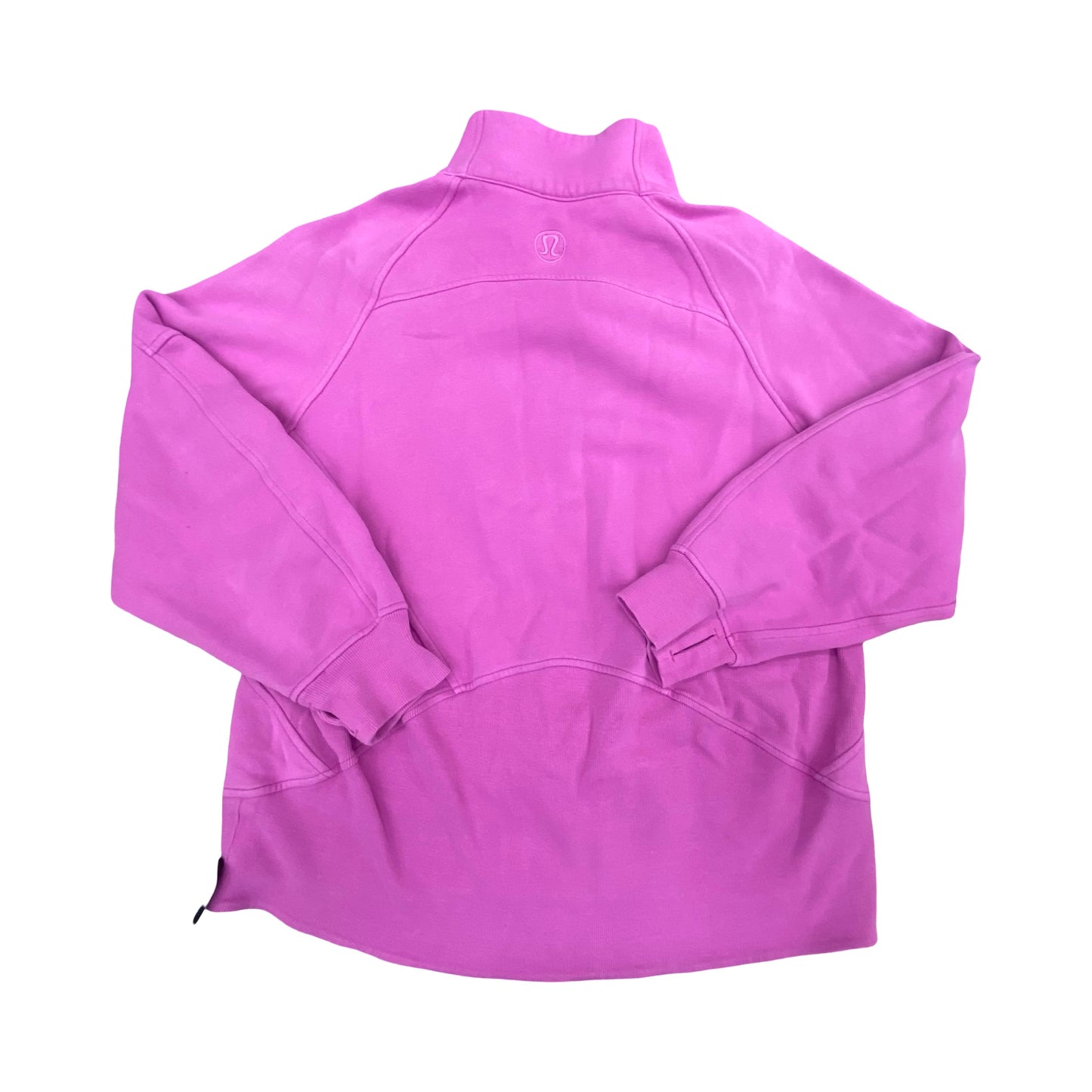 Athletic Sweatshirt Collar By Lululemon In Pink, Size:M