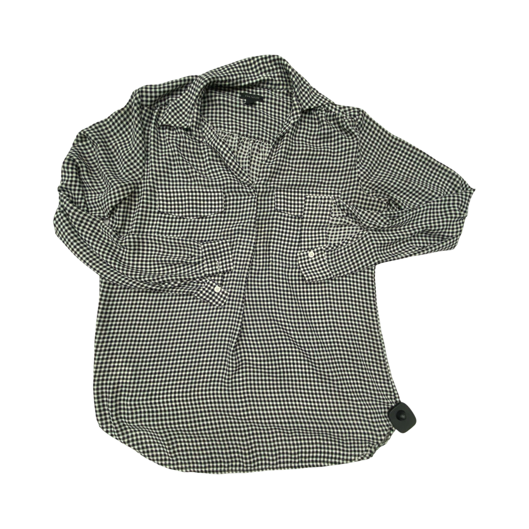 Top Ls By Ann Taylor In Black & White, Size:Xs