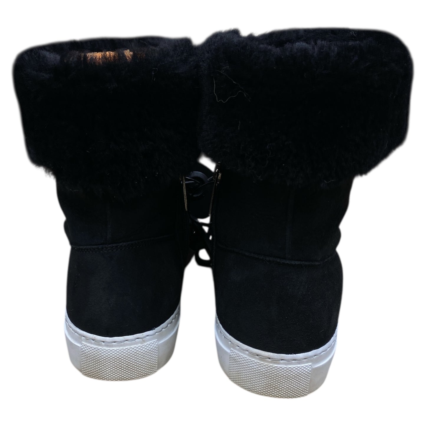 Boots Ankle Flats By Aquatalia In Black, Size:8