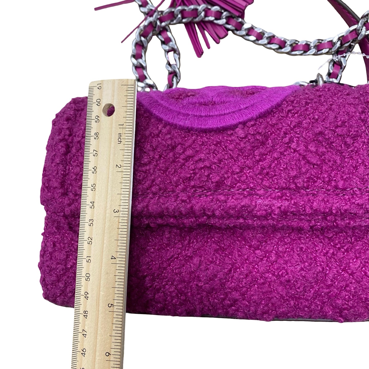 Handbag Designer By Tory Burch In Purple, Size:Small