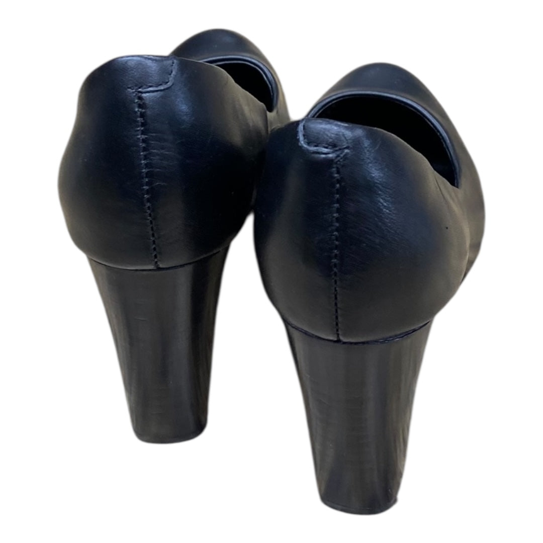 Shoes Heels Block By Isola In Black, Size:8.5