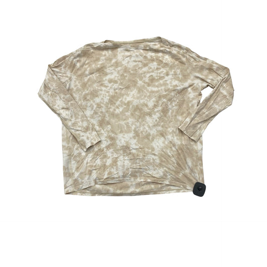 Athletic Top Ls Crewneck By Lululemon In Tie Dye Print, Size:S