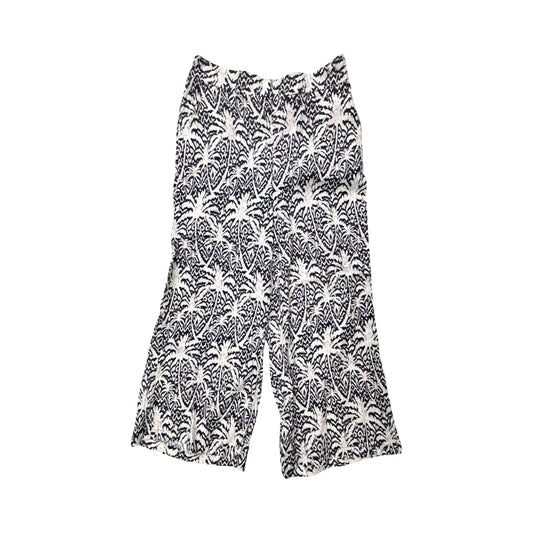 Pants Linen By PANAMAJACK In Blue & Cream, Size:L
