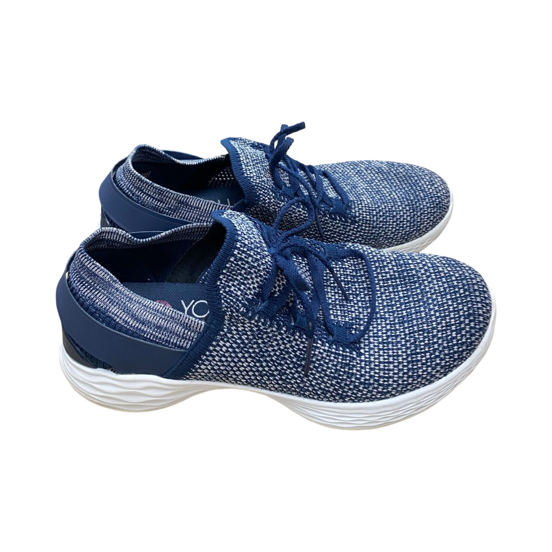 Shoes Athletic By Skechers In Navy, Size:7.5