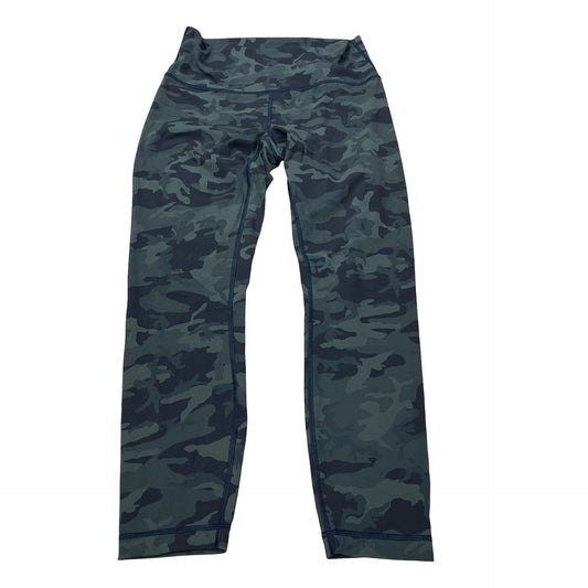 Athletic Leggings By Lululemon In Camouflage Print, Size:8
