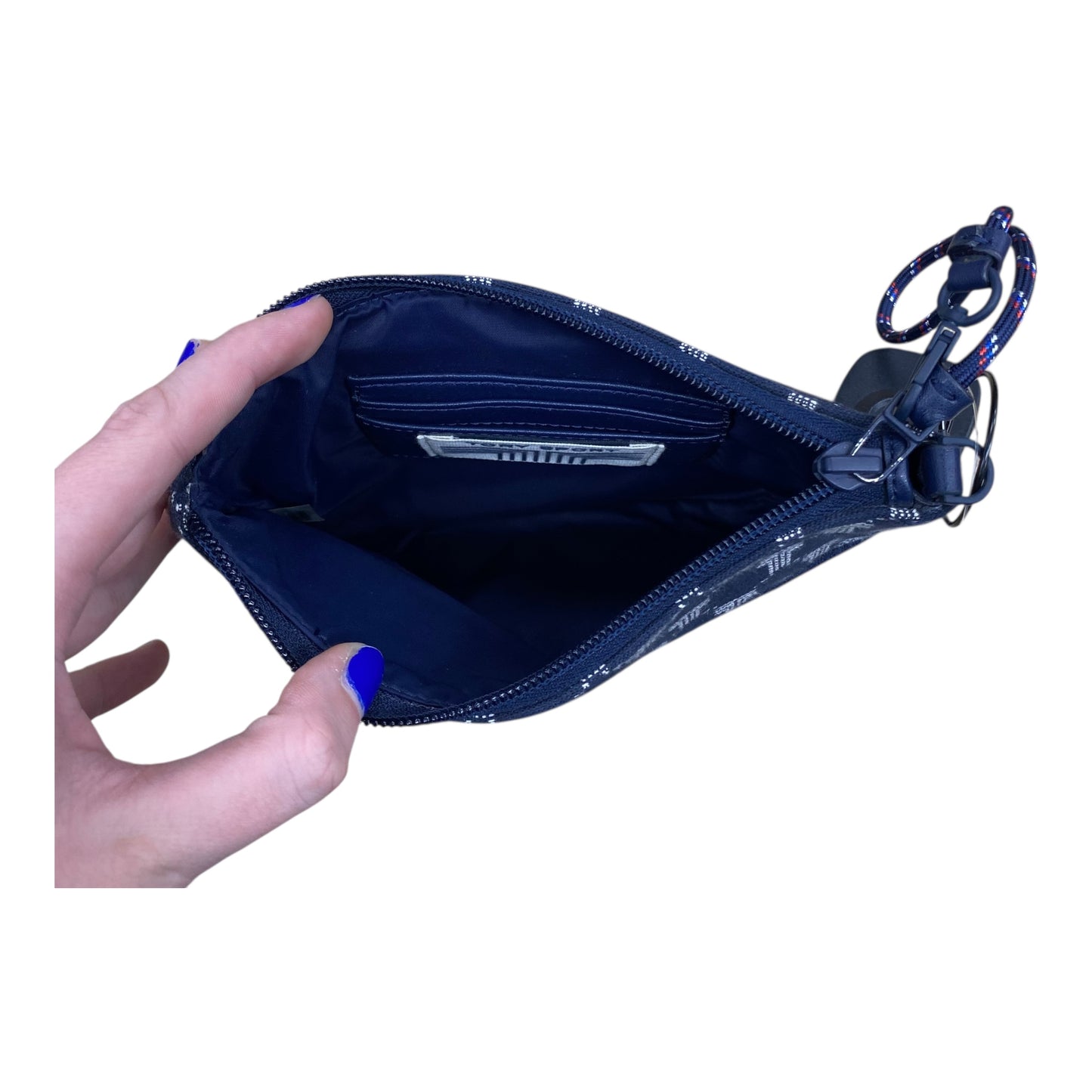 Wristlet Designer By Tory Burch In Blue, Size:Large