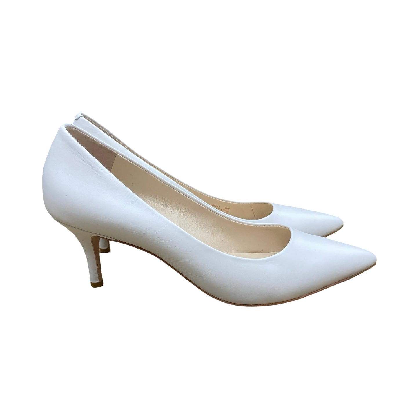 Shoes Heels Kitten By Cole-Haan In White, Size:8.5