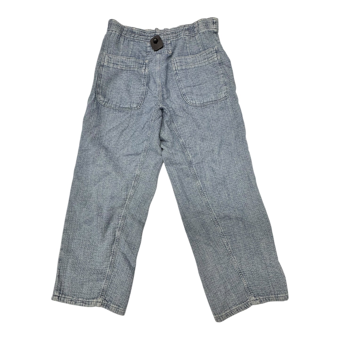 Pants Wide Leg By We The Free In Blue Denim, Size:S