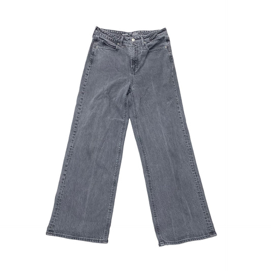 Jeans Wide Leg By Old Navy In Black, Size:8
