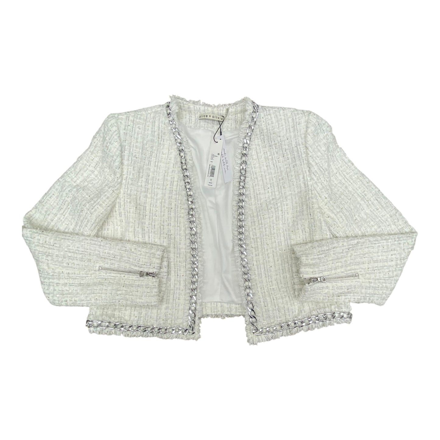 Blazer Designer By Alice + Olivia In Multi, Size:12