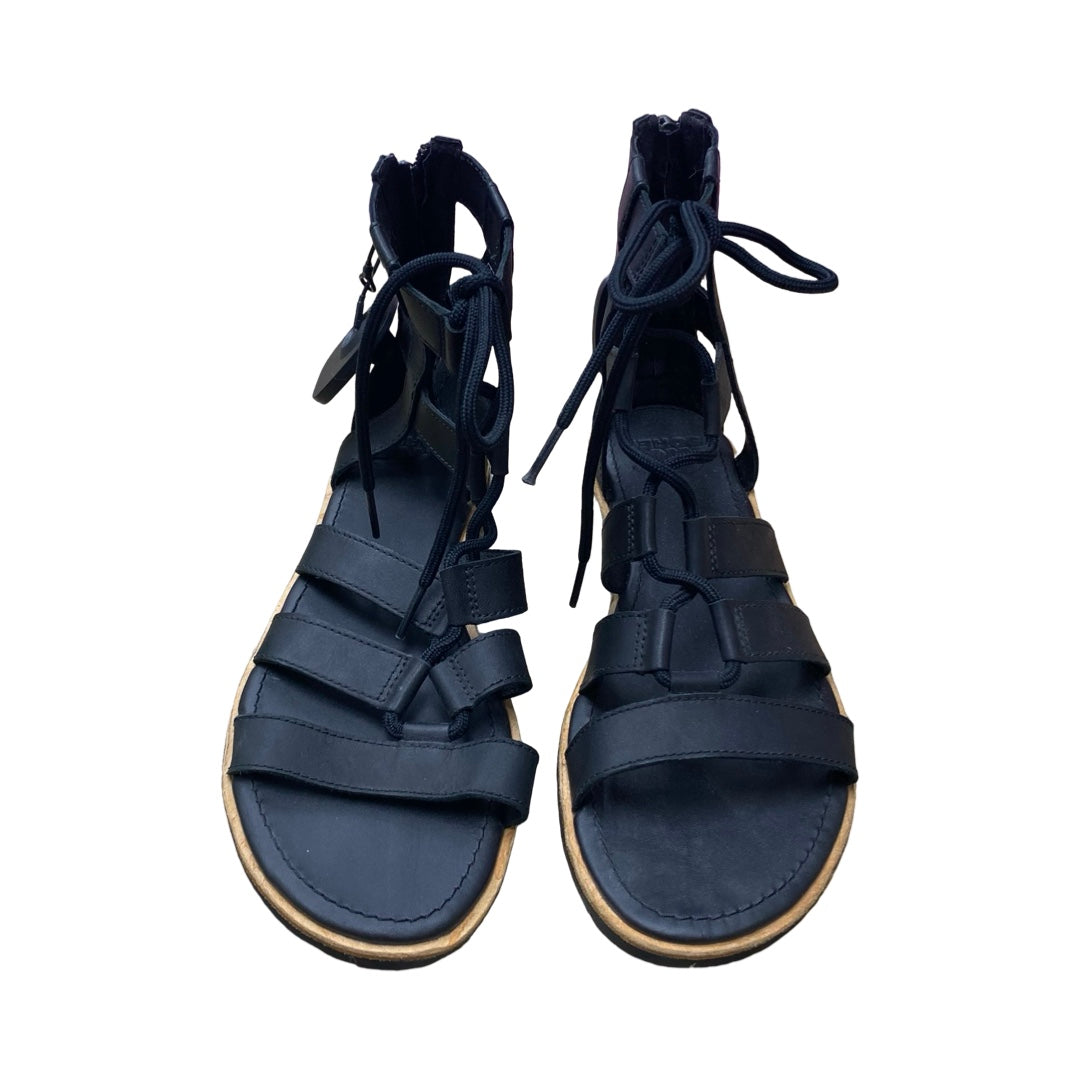 Sandals Designer By Sorel In Black, Size:7.5