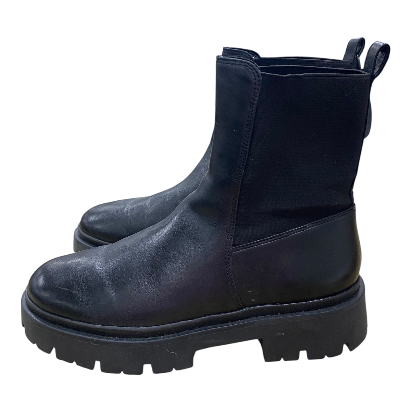 Boots Ankle Flats By Schutz In Black, Size:8