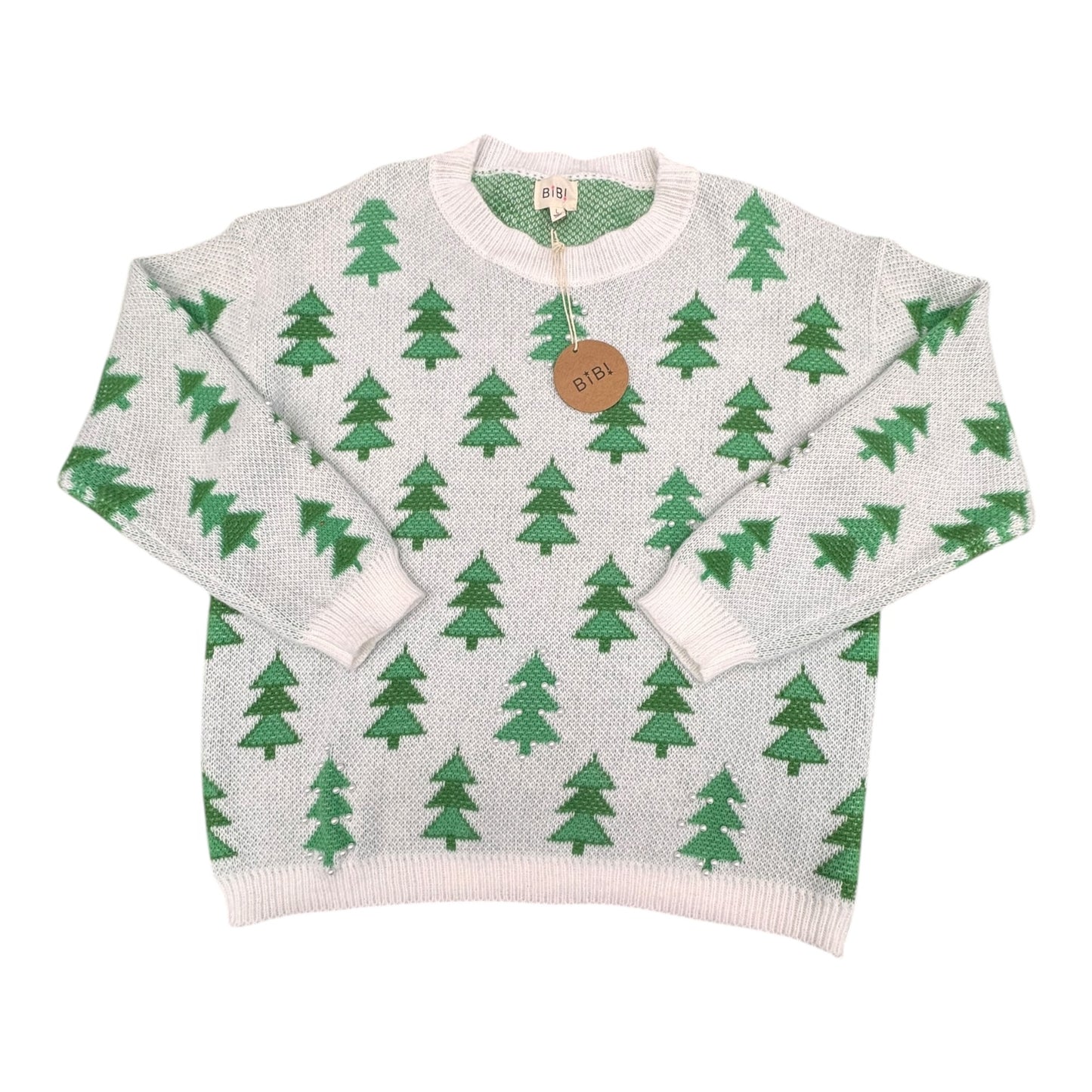 Sweater By Bibi In Green, Size:L