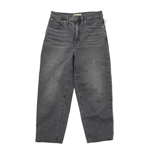 Jeans Wide Leg By Madewell In Black, Size:4