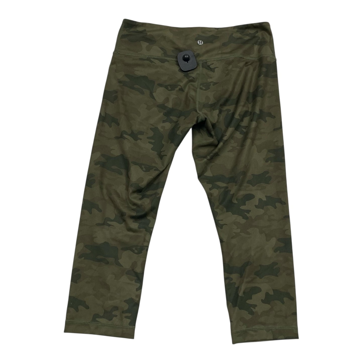 Athletic Capris By Lululemon In Camouflage Print, Size:8