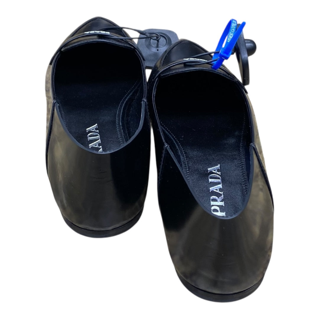 Shoes Luxury Designer By Prada In Black, Size:8.5