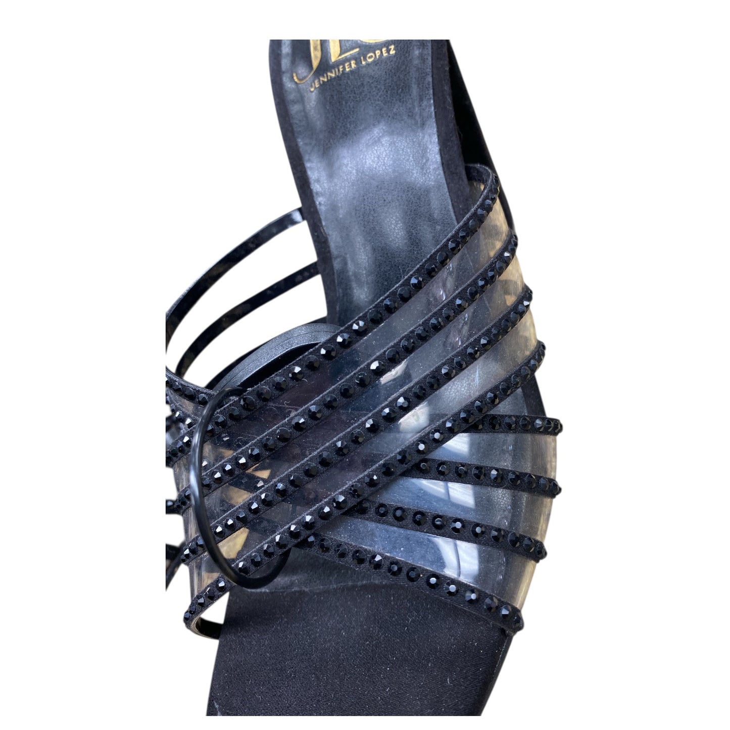 Sandals Heels Block By Cmc In Black, Size:6
