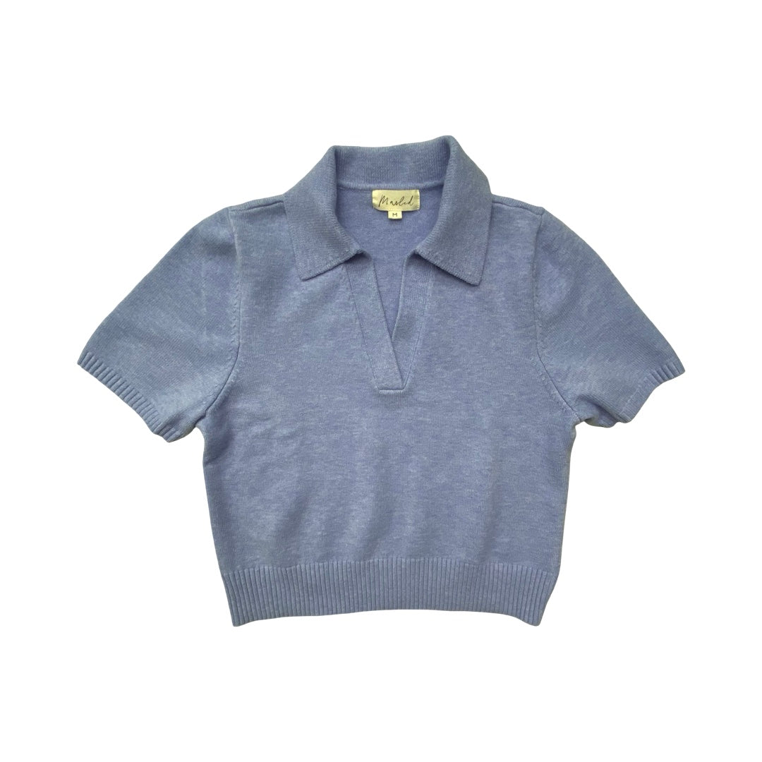 Sweater Ss By Marled In Blue, Size:M