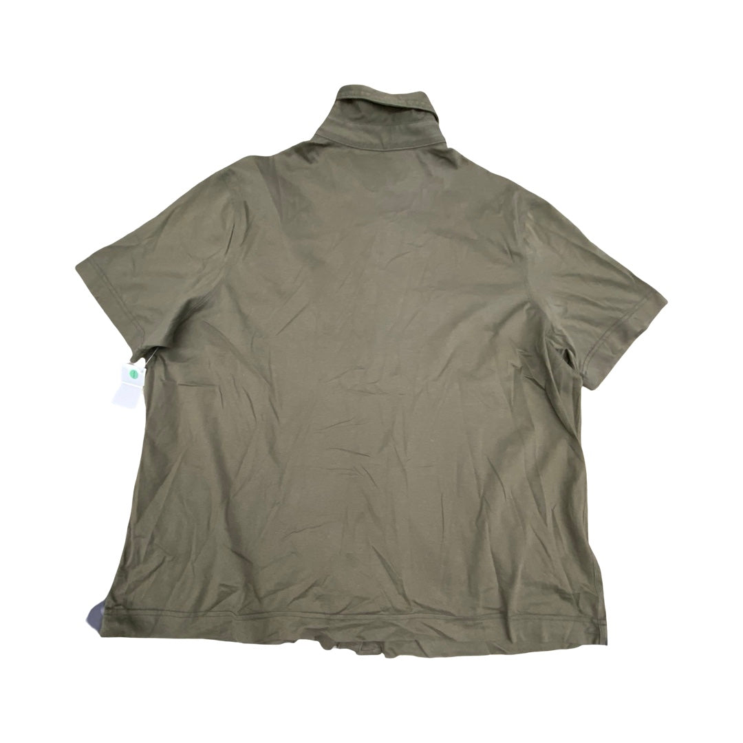 Top Ss By Banana Republic In Green, Size:Xxl