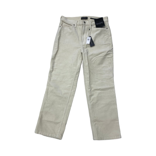Pants Corduroy By Banana Republic In Cream, Size:10