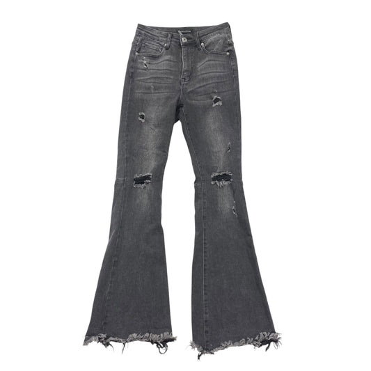 JEANS FLARED by RISEN In GREY, Size: 2