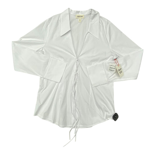 Top Ls By Open Edit In White, Size:M