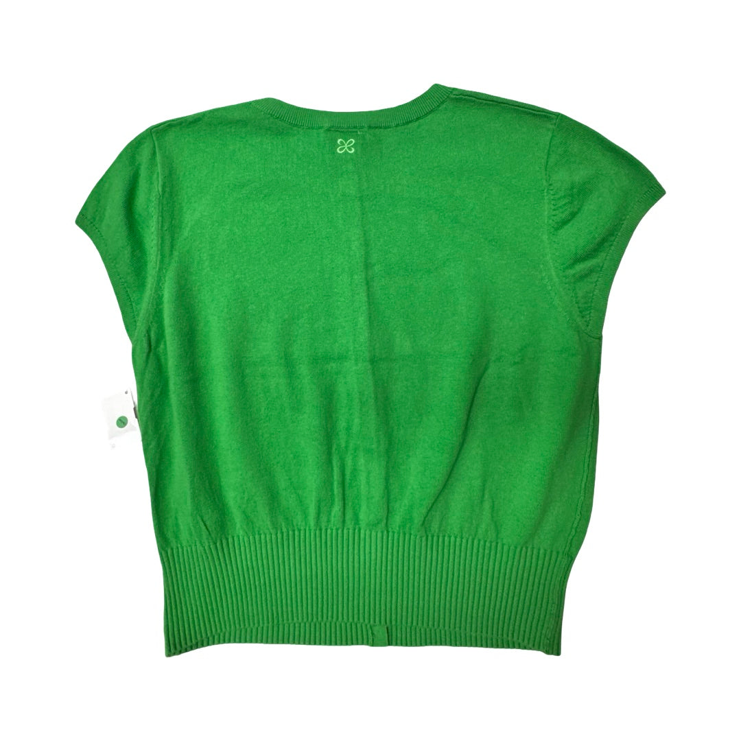 Sweater Cardigan By Maeve In Green, Size:Xl