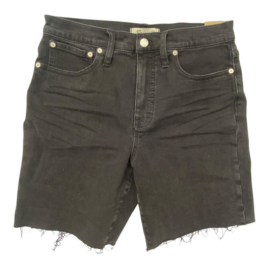 Shorts By Madewell In Black Denim, Size:6