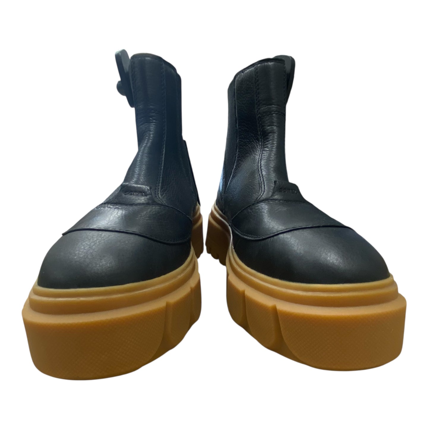 Boots Ankle Flats By Sorel In Black, Size:10