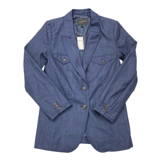 Blazer By Banana Republic In Blue, Size:8