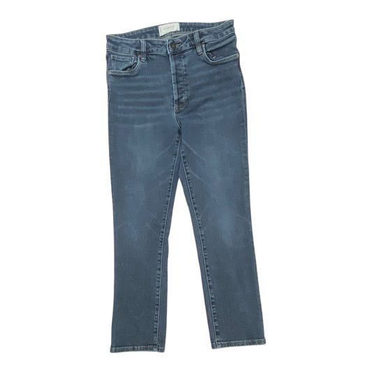 Jeans Straight By Evereve In Blue Denim, Size:6
