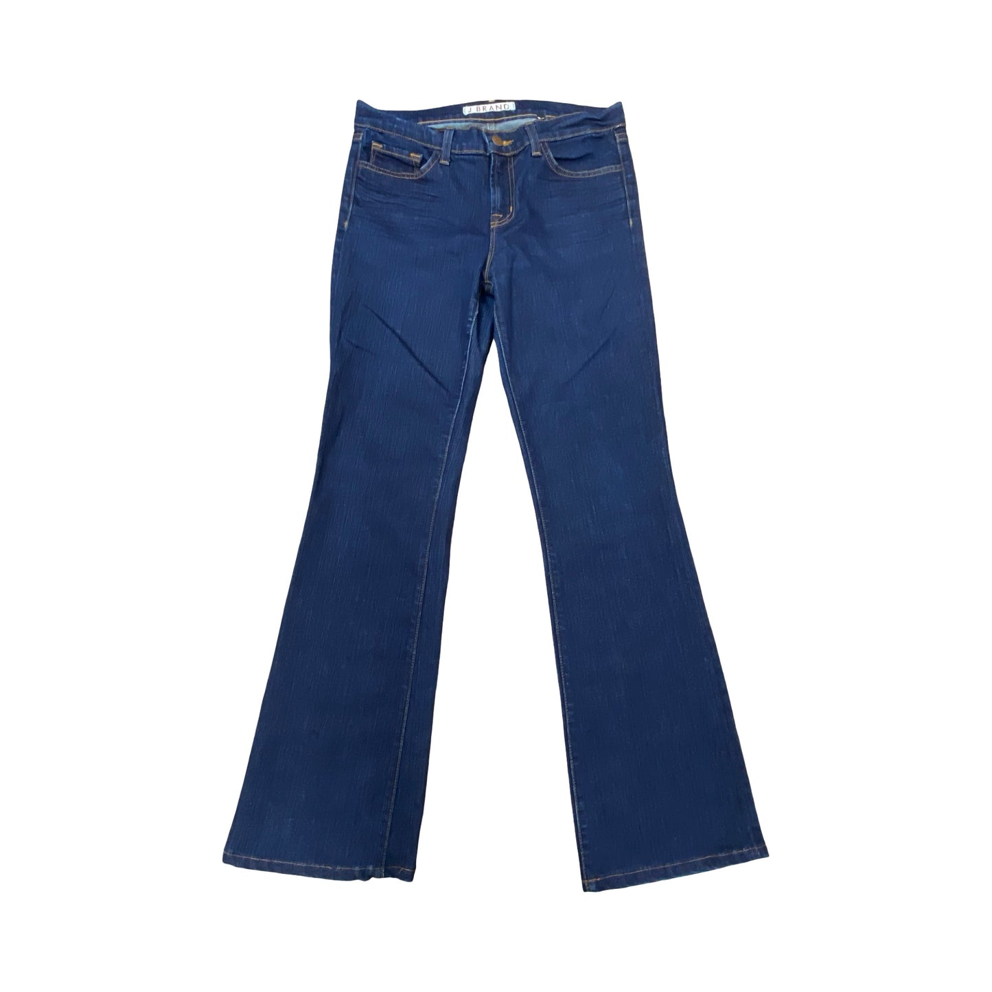 Jeans Boot Cut By J Brand In Blue Denim, Size:8